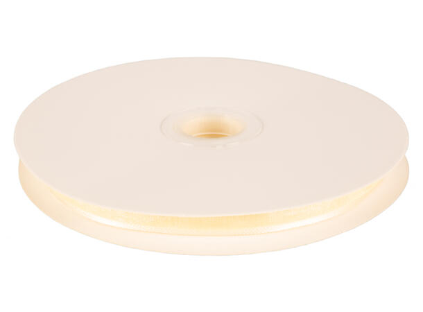 Organsa krem bånd 10mm Rull: 45 meter 