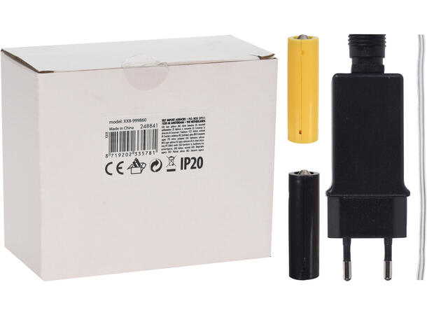 Batterieliminator AA 10 enheter 