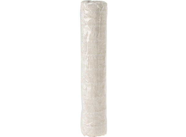 Dekorrull hvit velur 28x150cm 3ass Selges i display med  21 stk 