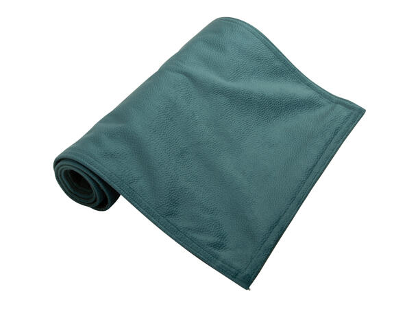 Løper velur skinnlook petrol 30x100cm Velur 100 % polyester 