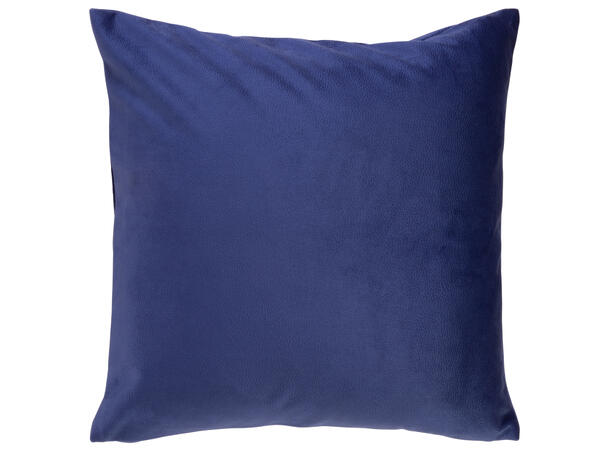 Pute 45x45cm m/trekk velur skinnl. aqua Pute fjær/dun 780gram fyllvekt 