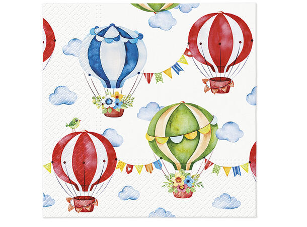 Serviett Lovely Circus Lunsjserviett 20 stk 3-lags 33x33cm 