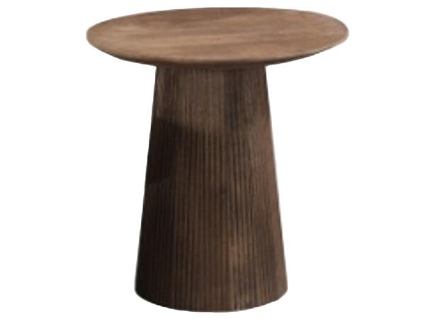 Bord Mango brun finish 50x52cm Trenger ikke oljes Vask/Tørk m/vann 