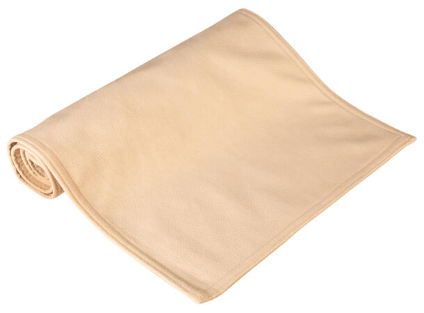 Løper velur skinnlook beige 30x100cm 