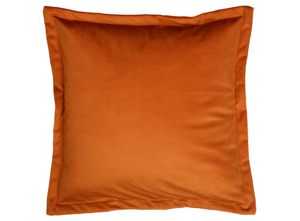 Putetrekk velur skinnlook 50x50cm rust 100 % polyester. Passer med innerpute 45 
