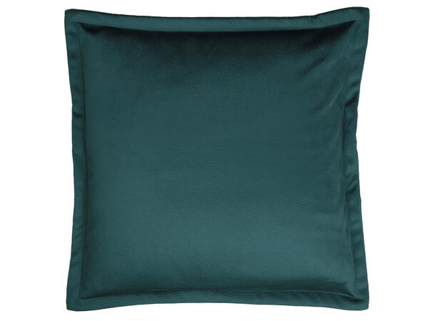 Putetrekk velur skinnlook petrol 50x50cm 100 % polyester. Passer med innerpute 45 