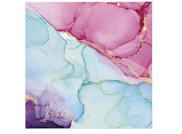 Serviett Watercolor Dream Lunsjserviett 20 stk 3-lags 33x33cm 