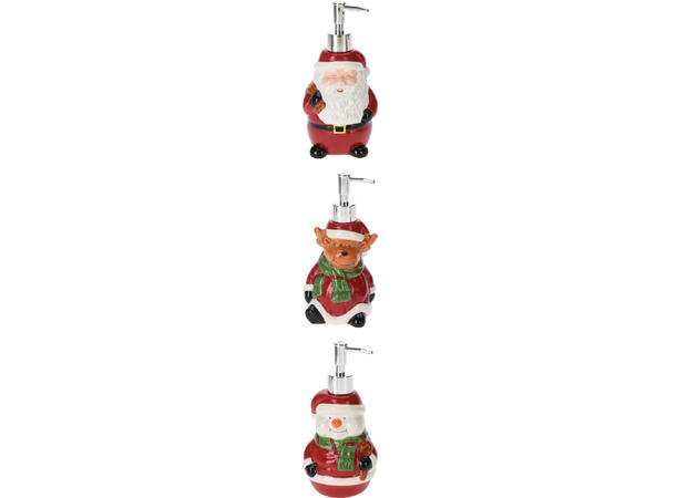 Såpepumpe Nisse 300ml 19cm 3ass Forpakning 24 stk 