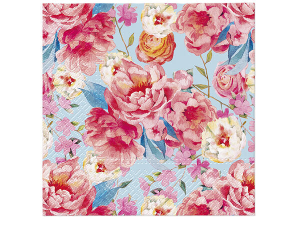 Serviett Rose Gloriette Lunsjserviett 20 stk 3-lags 33x33cm 