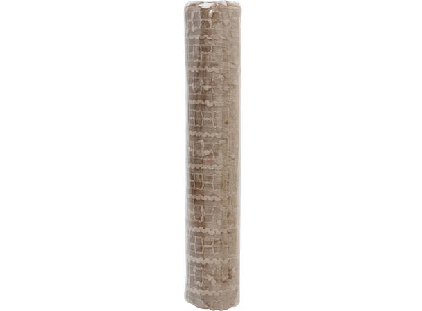 Dekorrull beige/gull velur 28x150cm 3ass Selges i display med  21 stk 
