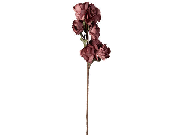 Kvist m/roser rosa 75cm 