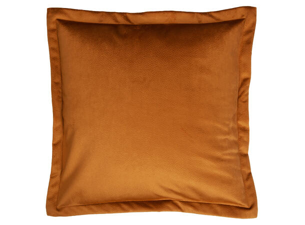 Putetrekk velur skinnlook kamel 50x50cm 100 % polyester. Passer med innerpute 45 