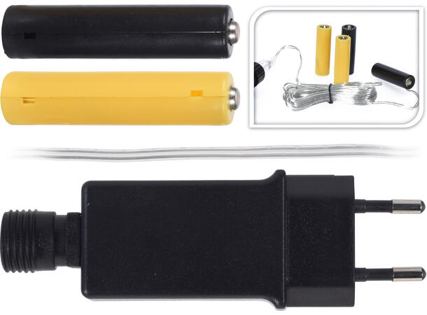 Batterieliminator 4xAAA Batteri 