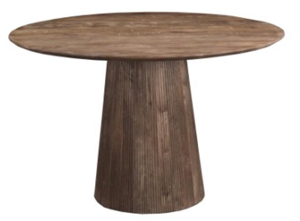 Bord Mango brent finish rundt 120x76cm Trenger ikke oljes Vask/Tørk m/vann 