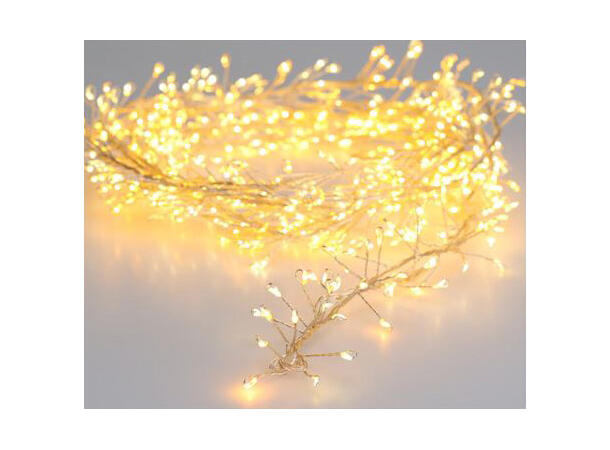 Lyslenke LED 100 varmhvit 100cm Forpk 12stk Batteri 3xAA 