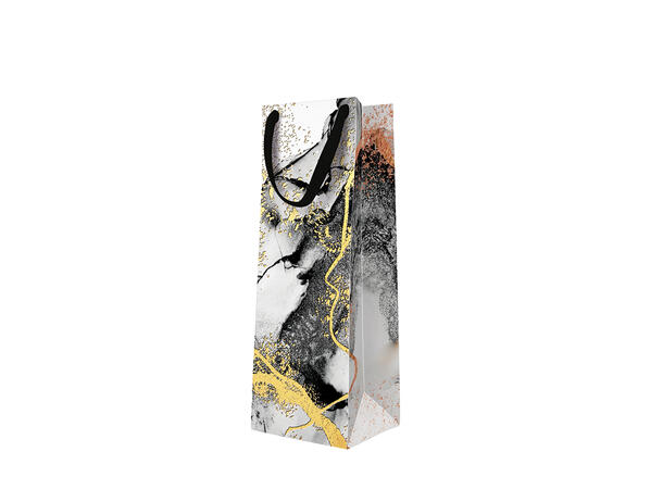 Gavepose Marble Flaske 12x37cm Premium kvalitet 
