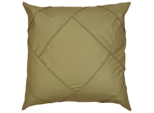 Putetrekk skinnlook PU grønn 45x45cm 100 % PU av polyestertekstil 