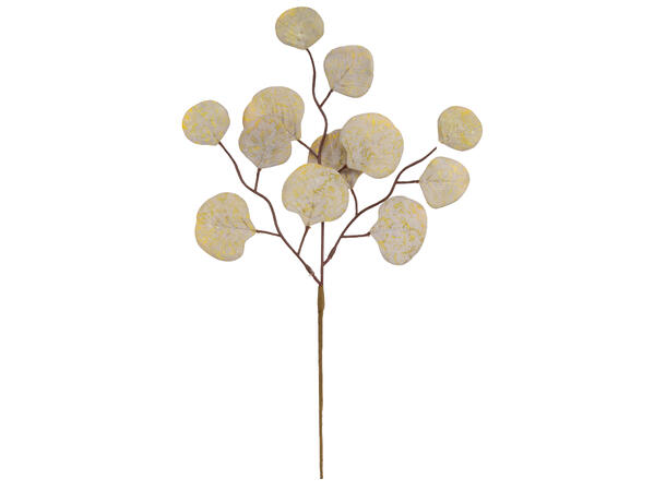 Kvist grønne blader 40cm Forpk 12stk Stoff/filt materiale 