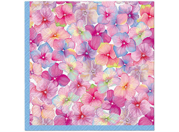 Serviett Flower Explosion Lunsjserviett 20 stk 3-lags 33x33cm 