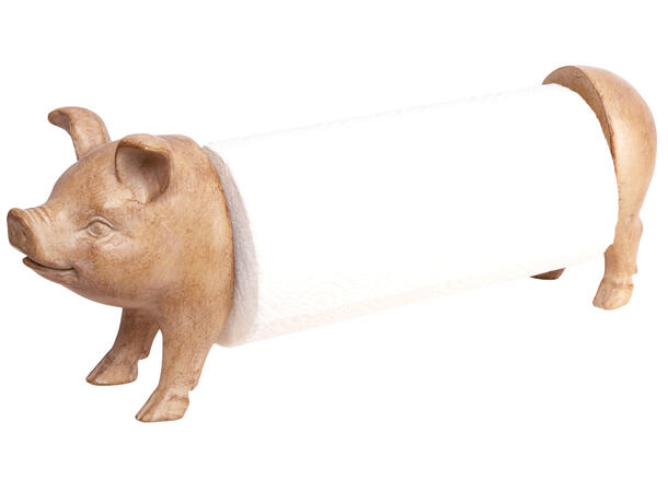 Tørkerullholder Gris beige 15x9,7x39cm 