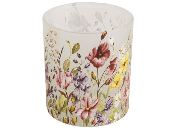 Lysglass frostet stemning 7x7x8cm Forpakning: 6stk 