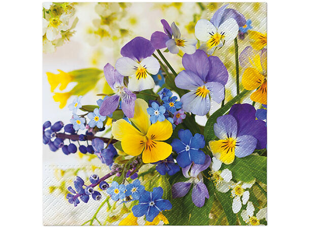 Serviett Spring Day Påske Lunsjserviett 20 stk 3-lags 33x33cm 