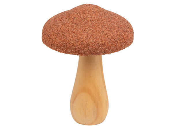 Sopp tre natur terrakotta sand topp Forpakning: 12stk  7x9cm 