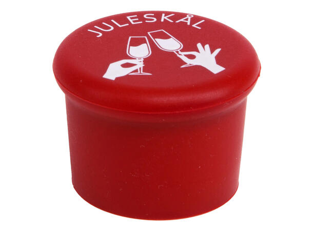 Vinkork Julemotiv Julerød 6ass Display 48stk Str 3,8x2,8cm 