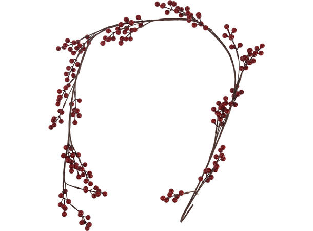 Girlander røde bær 150cm 