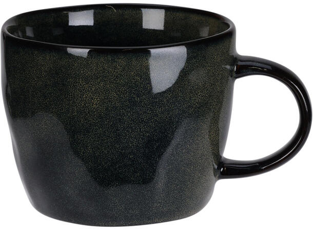 Krus keramikk brunsort 350ml 240g 