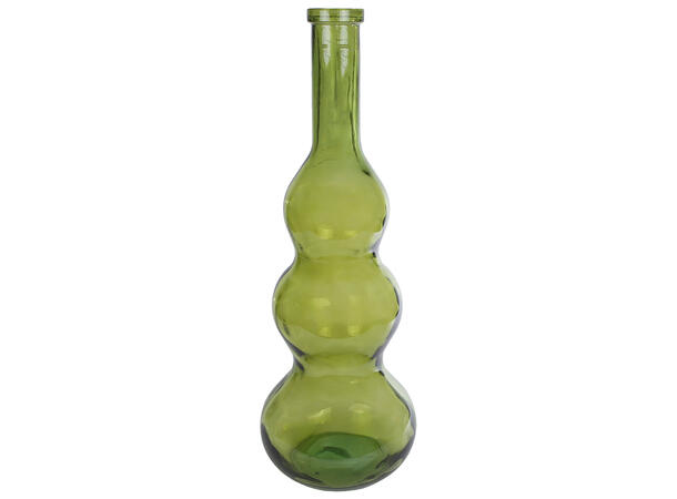 Vase bobler resirkulert shiny grønn 75cm 26,5x26,5x75cm 