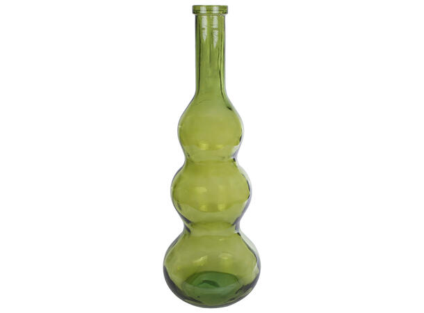 Vase bobler resirkulert shiny grønn 75cx 26,5x26,5x75cm 