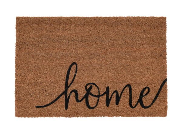 Dørmatte HOME 40x60cm 3ass Kokosmateriale Vekt:1400gr 