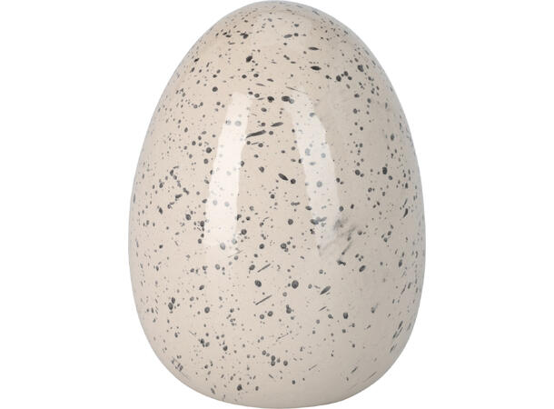 Egg Påskeegg stående porselen 3ass Forpakning: 6stk Vekt: 650gram 13x17,5cm 