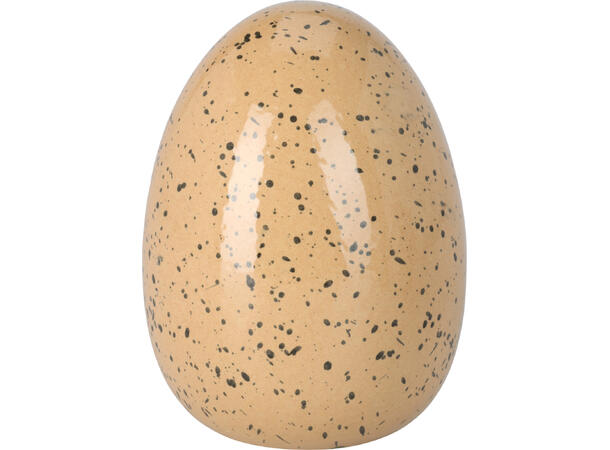 Egg Påskeegg stående porselen 3ass Forpk 6stk Vekt 650gram 13x17,5cm 