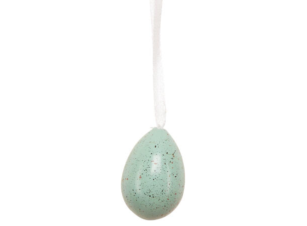 Egg henge grønne 2,5x4cm 6stk 