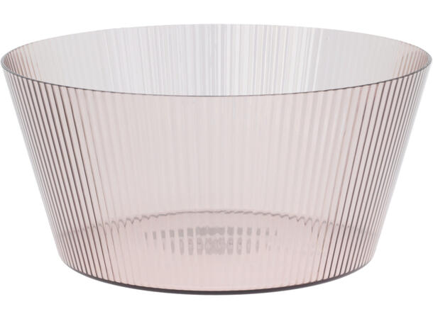 Skål stripet PS 25x12cm 4000ml 5ass 5 stk rosa,beige,grønn,blå,4stk mørkeblå 