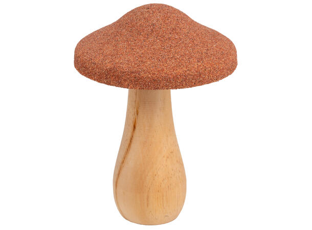 Sopp tre natur terrakotta sand topp 11x15,5cm 