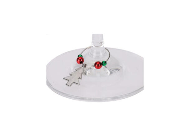 Glassmarkør dekor juledesign 6ass 6stkx 