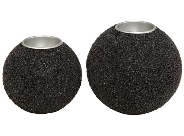 Lysestake telys tre sort sand 10x10cm 