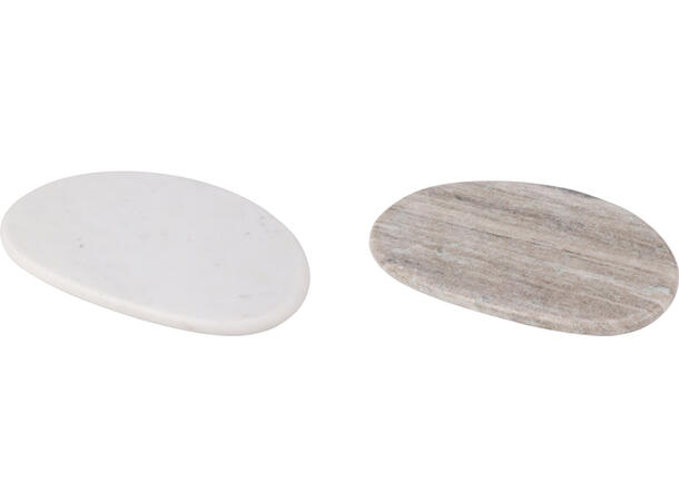 Skjærebrett grå marmor 24,5x15x1,5cm 
