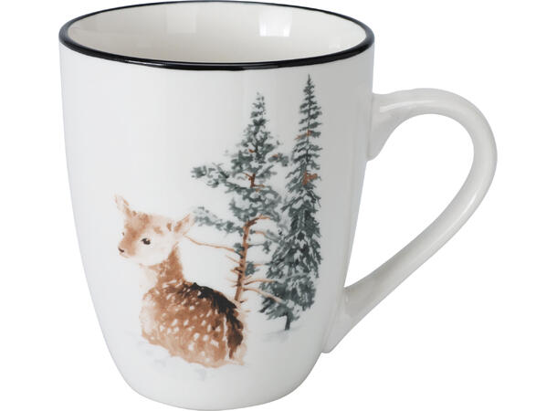 Krus porselen Vinterland 320ml 10cm 3ass 