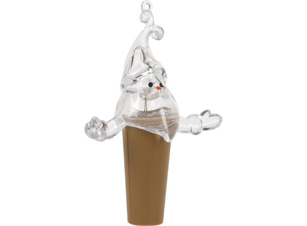 Vinkork Jul blank m/fargerik LED Display 24stk Batteri 3xLR44 inkl. 