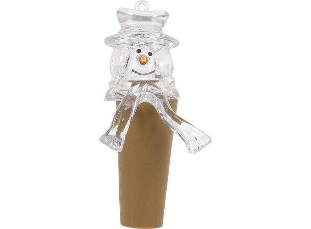 Vinkork Jul blank m/fargerik LED Display 24stk Batteri 3xLR44 inkl. 