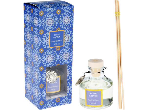 Duftolje Indi 100ml m/pinner 21cm 2ass 10% duft 