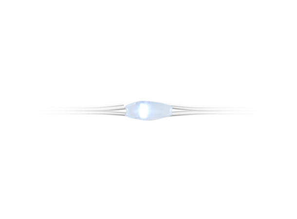 LED Lyslenke 20 Varmhvite lys 100cm 36stk i display Timer:6/18t Batteri:2xAA 