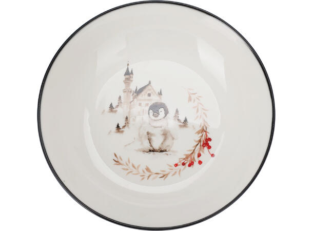 Tallerken porselen Vinterland 19cm 3ass 