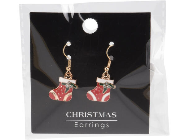 Øredobber juledesign nikkelfri 12ass Display 72stk 