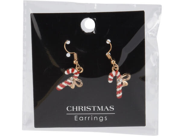 Øredobber juledesign nikkelfri 12ass Display 72stk 