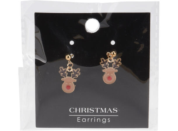 Øredobber juledesign nikkelfri 12ass Display 72stk 